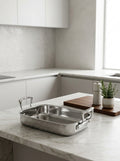 Oven Dish 29cm - Stainless Steel - Inox