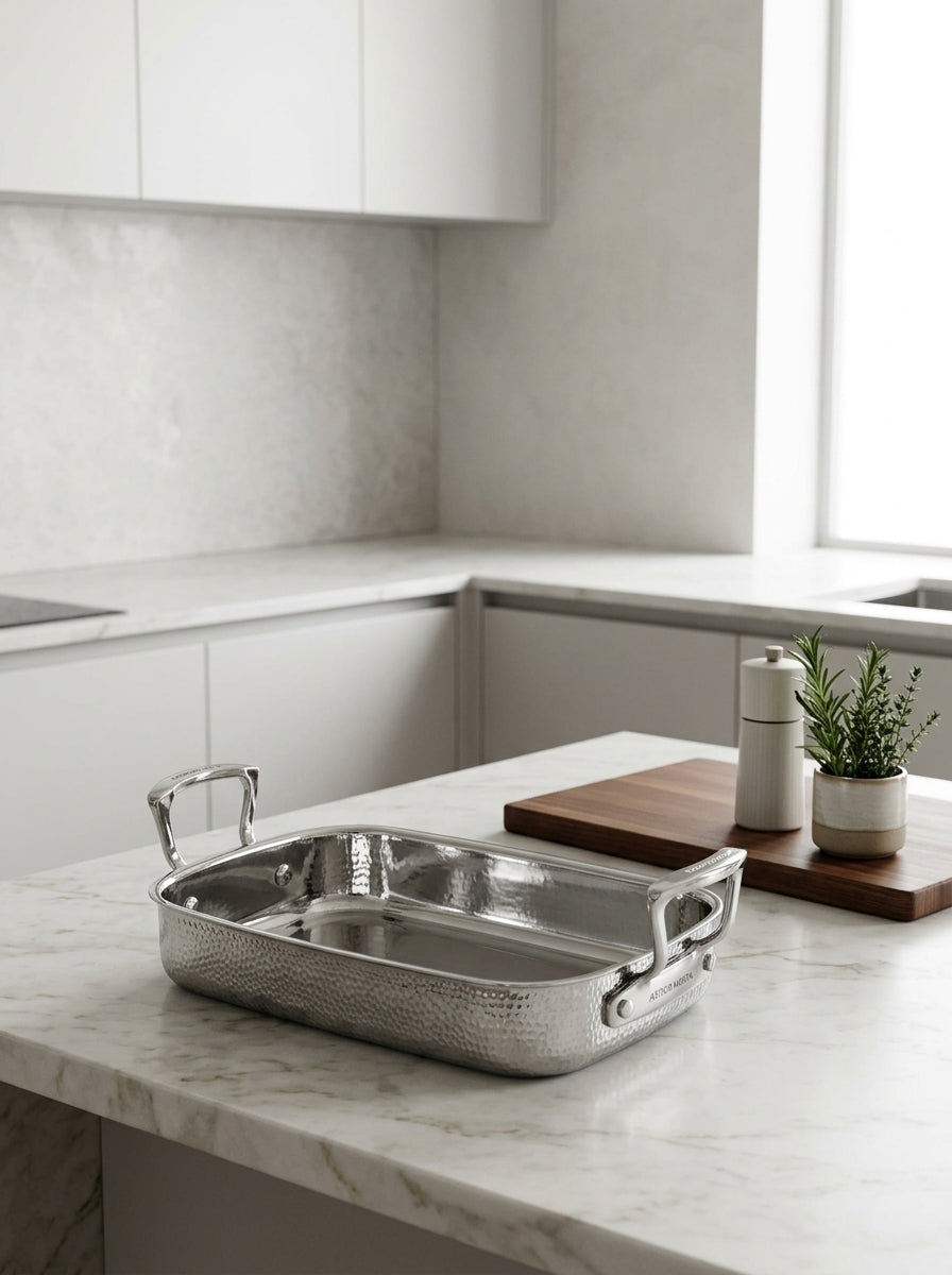 Oven Dish 29cm - Stainless Steel - Inox