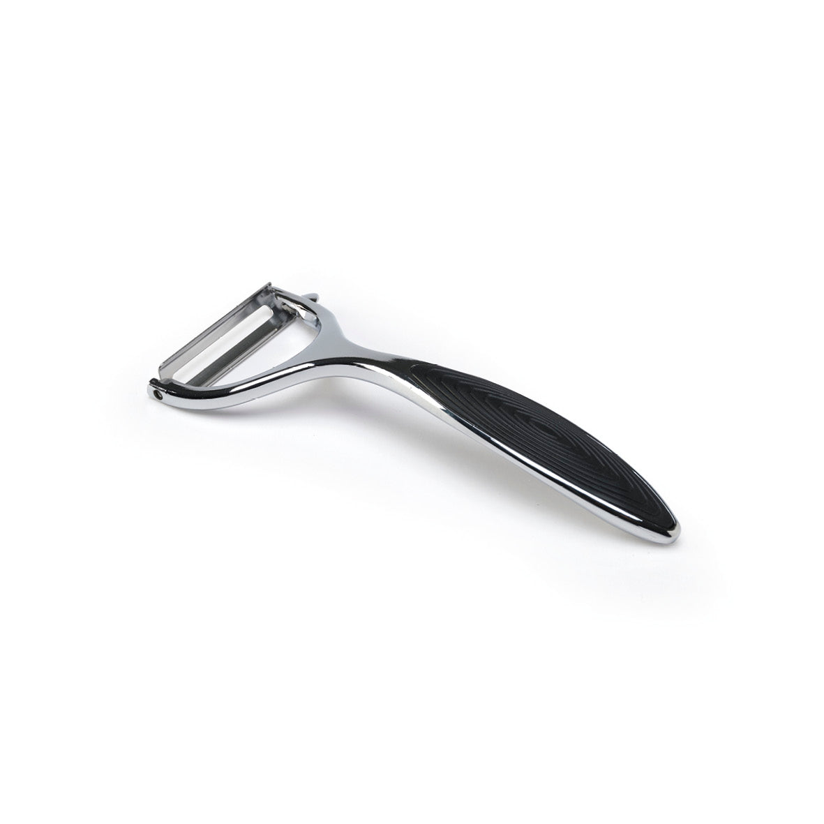 Sauter - Soft Touch Y-Peeler - Zinc Alloy + Tpr - Silver