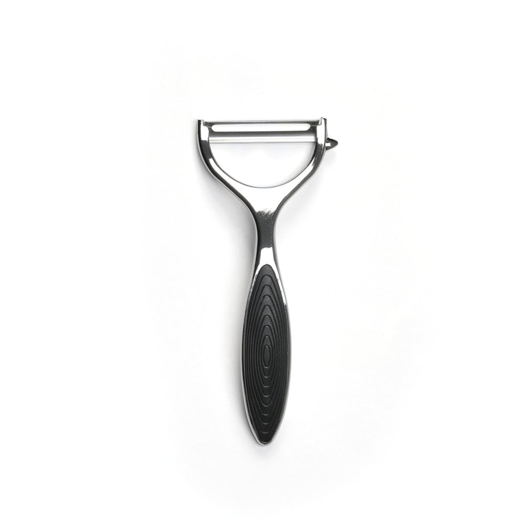 Sauter - Soft Touch Y-Peeler - Zinc Alloy + Tpr - Silver