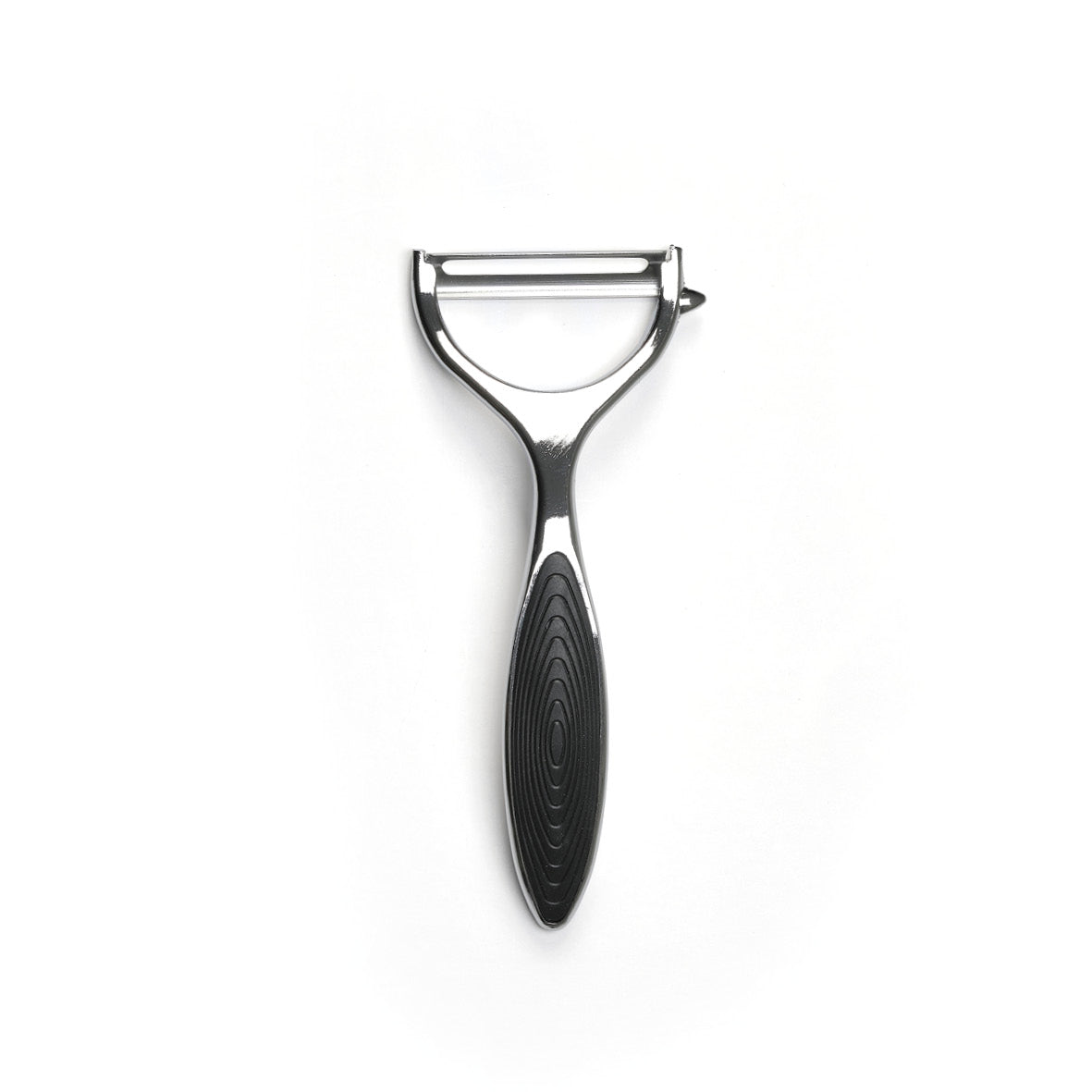 Sauter - Soft Touch Y-Peeler - Zinc Alloy + Tpr - Silver