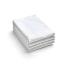 Sauter - Table Napkins - Ornement Set of 4 - Jacquard Woven Cotton Satin - White