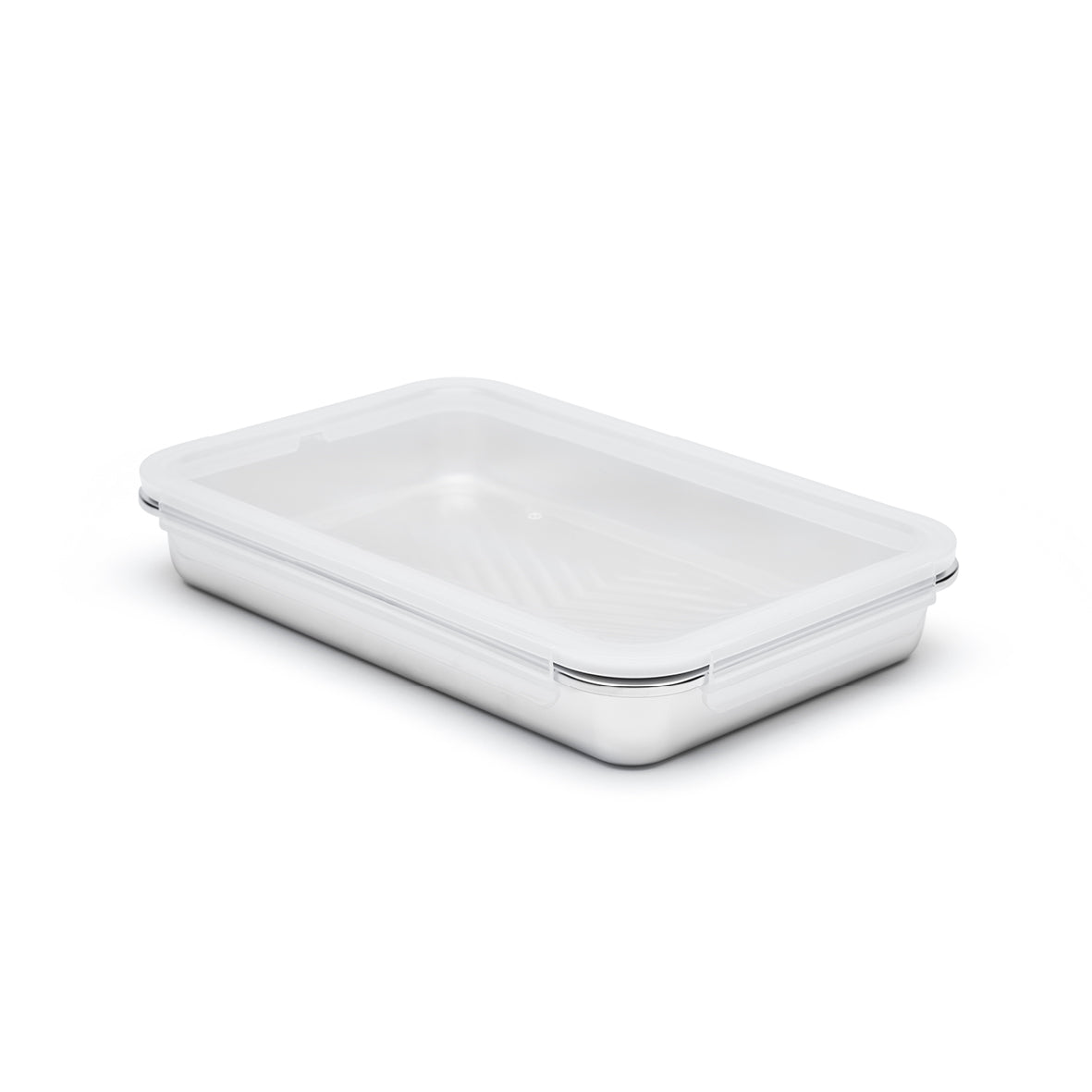 Sauter - Set De 6 Récipients Avec Couvercle En Pp - Acier Inoxydable 304 - Argent