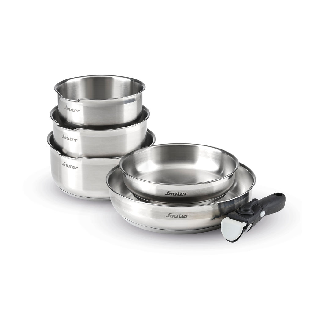 Sauter - Stekpanneset - 304 Rostfritt Stål - Silver