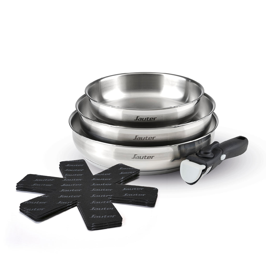 Sauter - Stekpanneset - 304 Rostfritt Stål - Silver