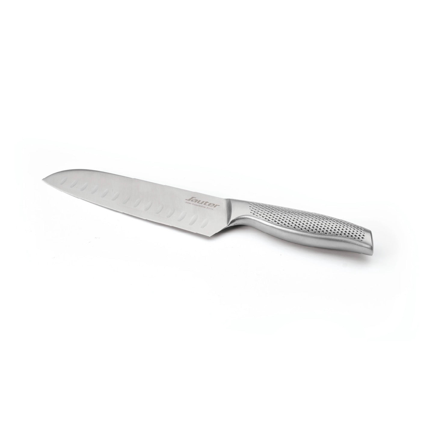 Cuchillo Santoku - Plata - 18cm