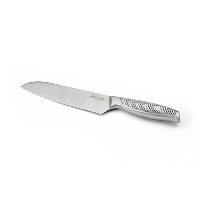 Couteau Santoku - Argenté - 18cm