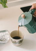 Thera Moka Retro - Cafetière Italienne - 350ml - Sauge