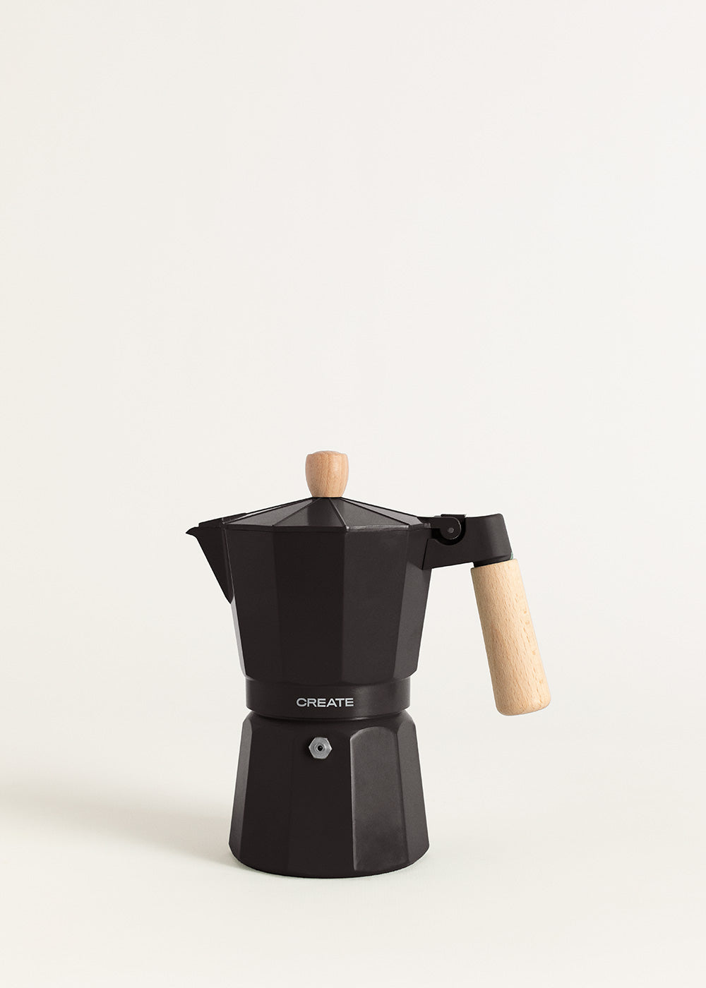Thera Moka Retro - Cafetière Italienne - Noir
