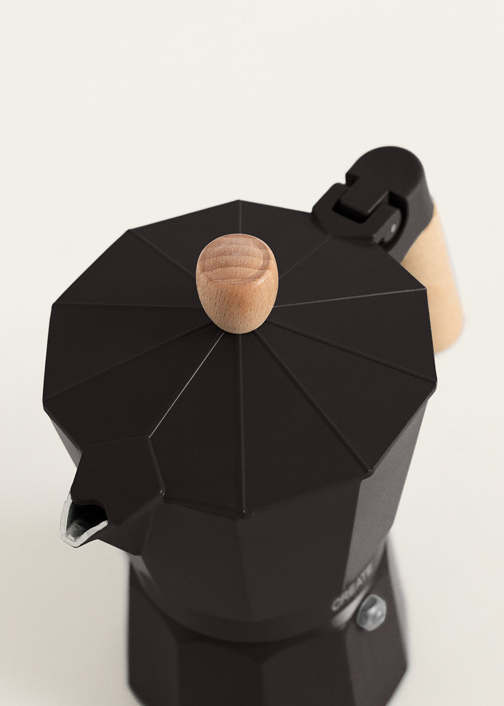 Thera Moka Retro - Cafetière Italienne - Noir