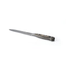 Couteau D'Office Avec Manche En Bois - Gris Foncé - 14cm