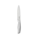 Cuchillo de pelar de acero inoxidable con mango hueco - Plata - 12,5 cm