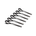 Set of 6 Coffee Spoons - Black