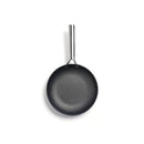 Poêle En Fonte Structure Nid D'Abeille Avec Poignée En Inox - Noir - 3 Tailles