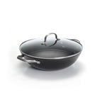 Estructura alveolar Wok de hierro fundido - Negro - 30 cm
