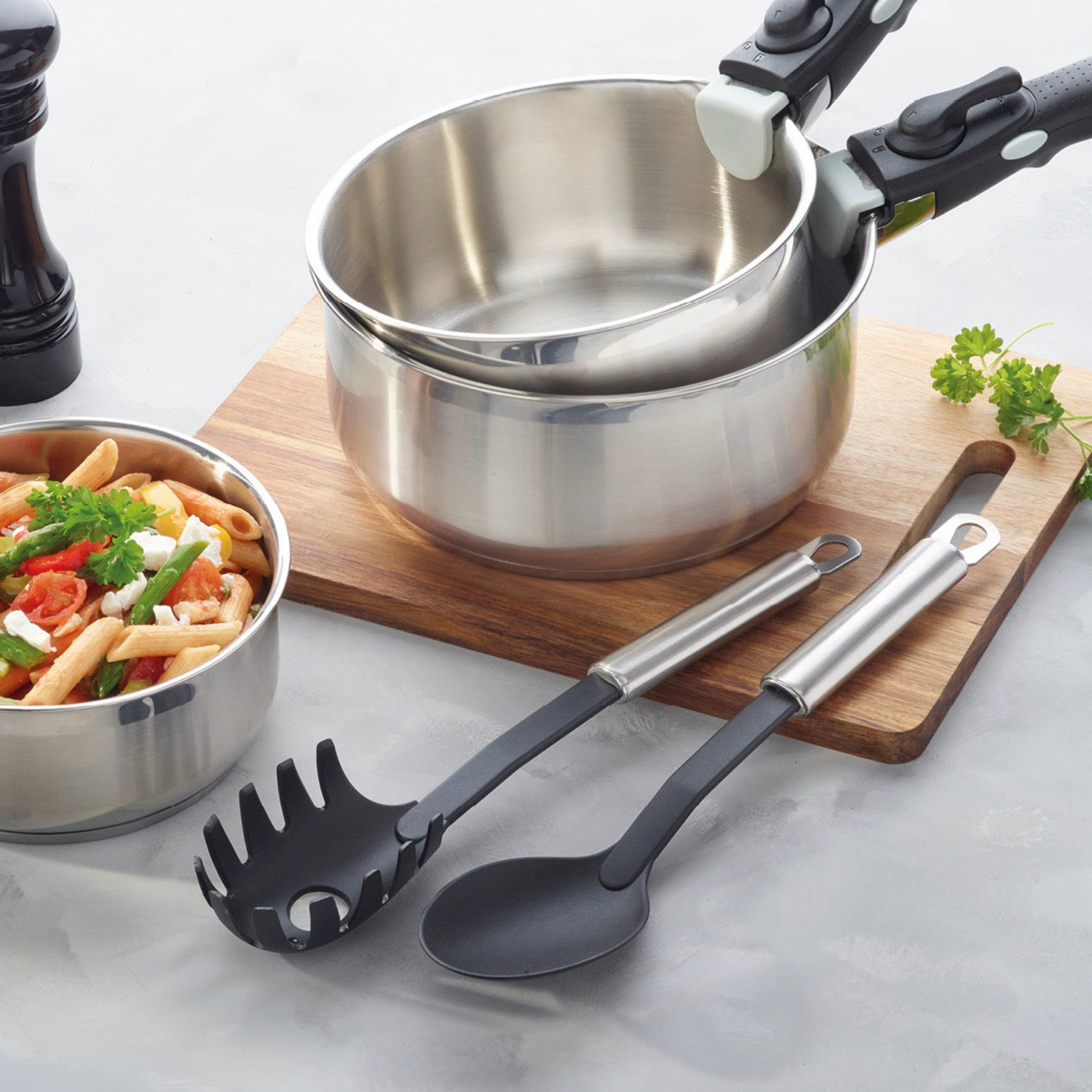 Spatula - Silver/Black