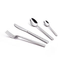 Ménagère De 24 Pièces Pour 6 Personnes En Inox Martelé - Argenté