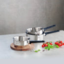 Set De 3 Casseroles En Acier Inoxydable - Qulinox - Argenté