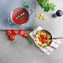 Set De 3 Casseroles En Acier Inoxydable - Qulinox Pro - Argenté