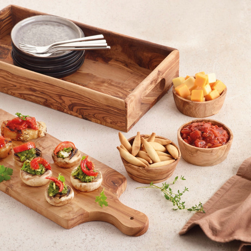 Set De 3 Bols En Bois D'Olivier - Bois - Bois