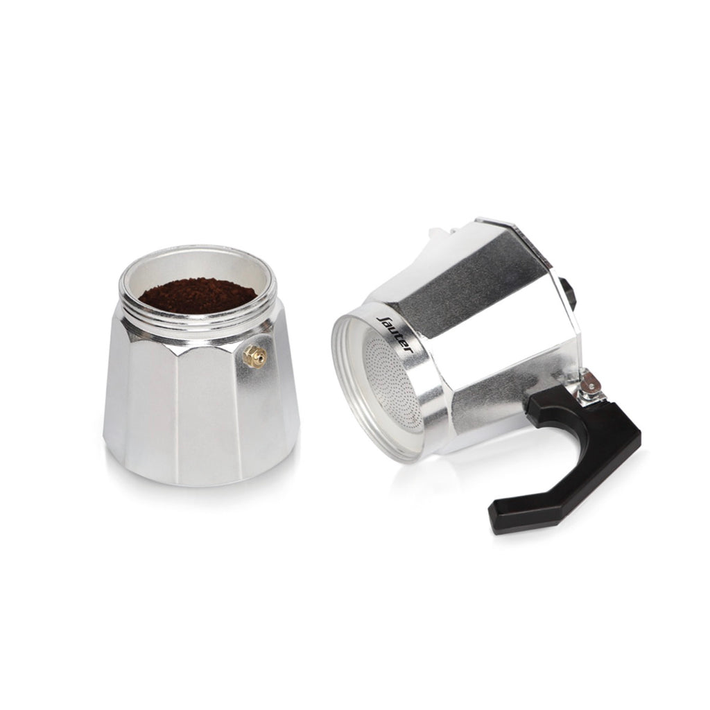 Cafetera de aluminio - Plata