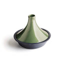 Tajine En Fonte D'Acier Avec Couvercle En Céramique - Vert - 29cm