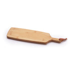 Planche À Découper Rectangulaire Avec Poignée - Bambou - Bois - 3 Tailles