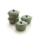 Set De 4 Mini-Casseroles Rondes - Vert