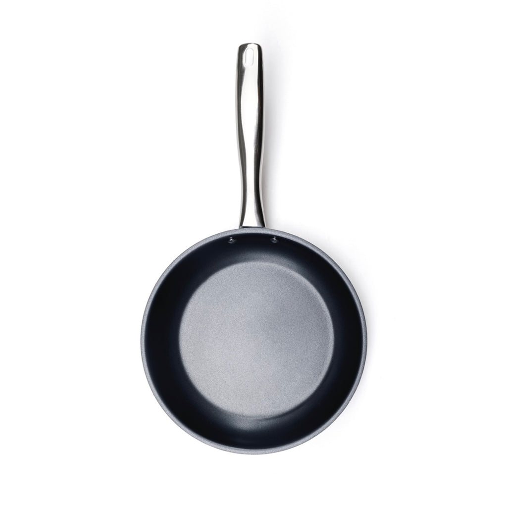Juego de 3 Sartenes Antiadherentes - Qulinox Pro Ceramic - Plata