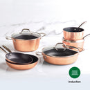 Batterie De Cuisine 9 Pièces - Alux Pro Ceramic - Cuivre