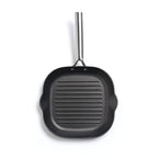 Poêle Gril En Fonte - 28 Cm - Noir