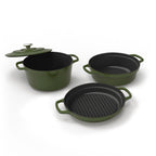 Batería Apilable 4 Piezas - Verde