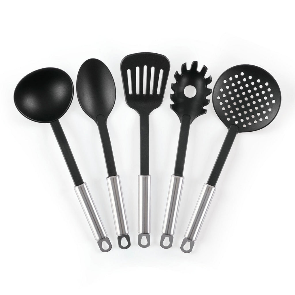 Batería Apilable Con Mango Extraíble 16 Piezas - Plata
