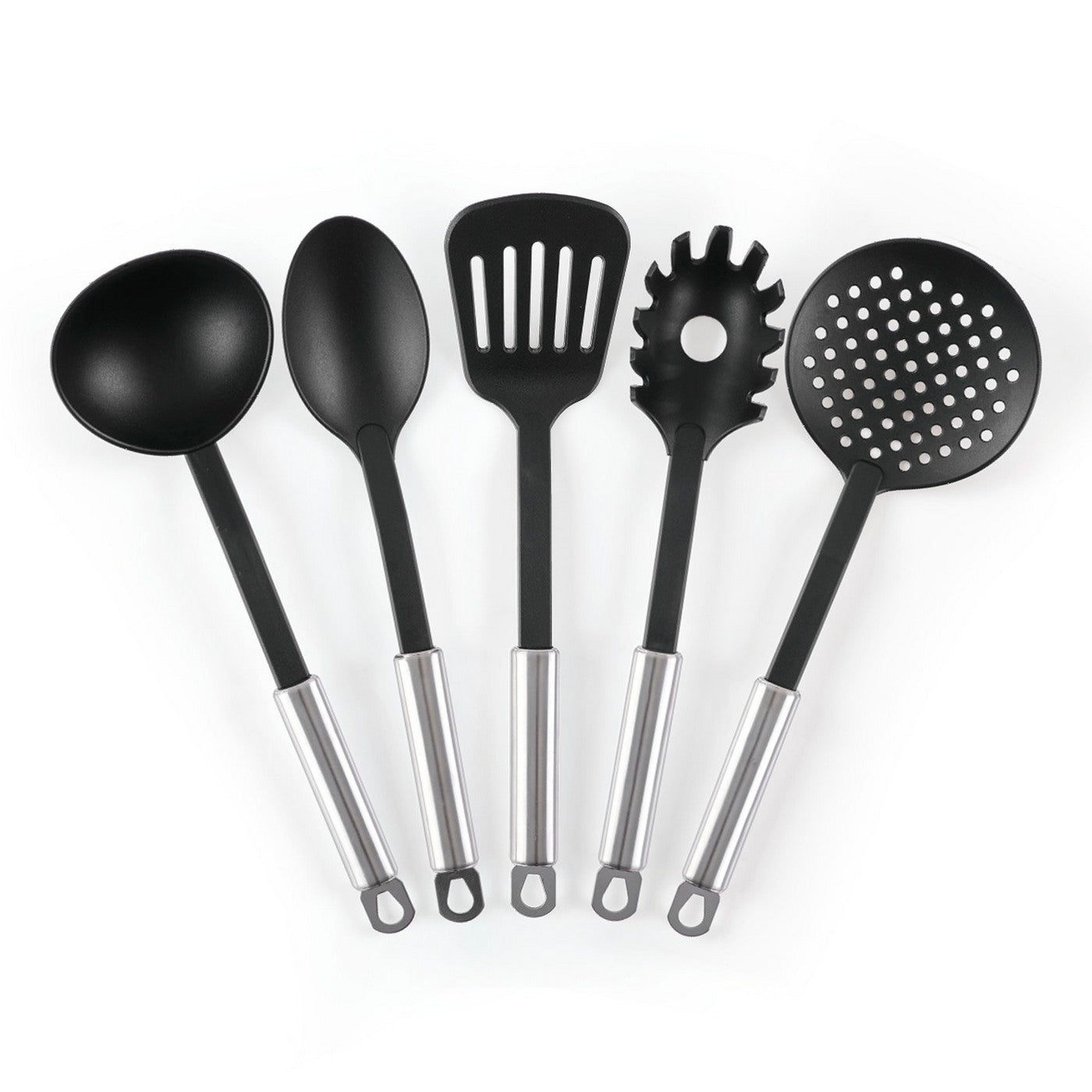 Batería Apilable Con Mango Extraíble 16 Piezas - Plata