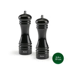 Juego de 2 molinillos de pimienta manuales - Negro