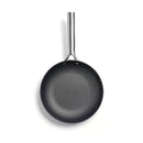 Set De 3 Poêle En Fonte Structure Nid D'Abeille Avec Poignée En Inox - Noir