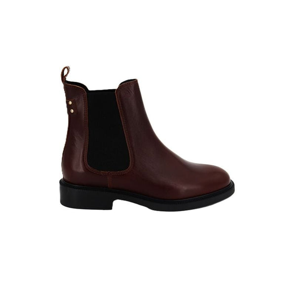 Stivaletti Maxine - Pelle liscia - Cognac