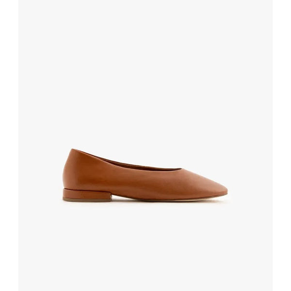 Ballerine Eglantine - Pelle pitonata - Beige