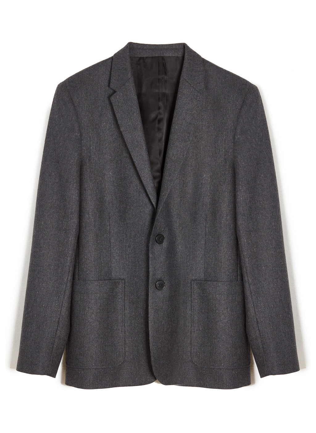 Maison Standards - Flannel Jacket - Chiné Grey - Men - Maison Standards