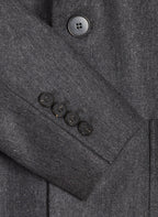 Maison Standards - Flannel Jacket - Chiné Grey - Men - Maison Standards