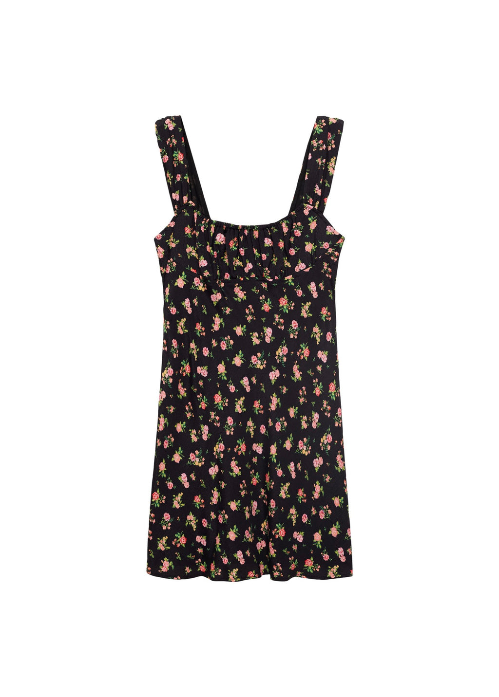 Robe Col Froncé