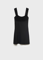 Robe Col Froncé