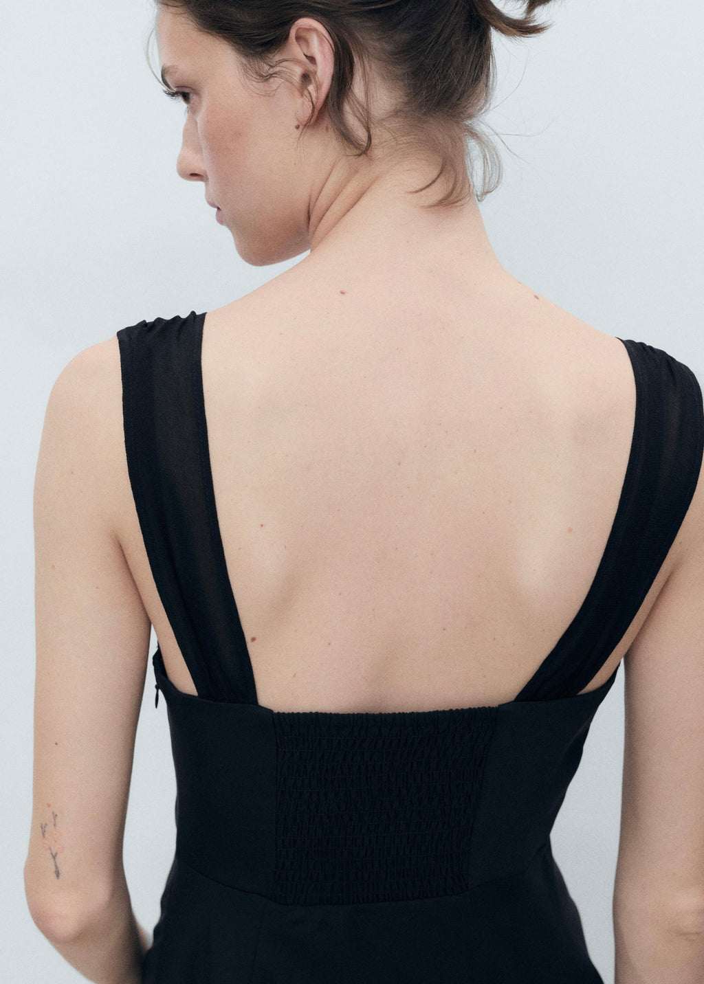 Robe Col Froncé
