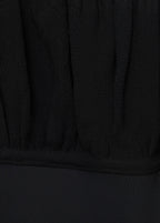 Robe Col Froncé