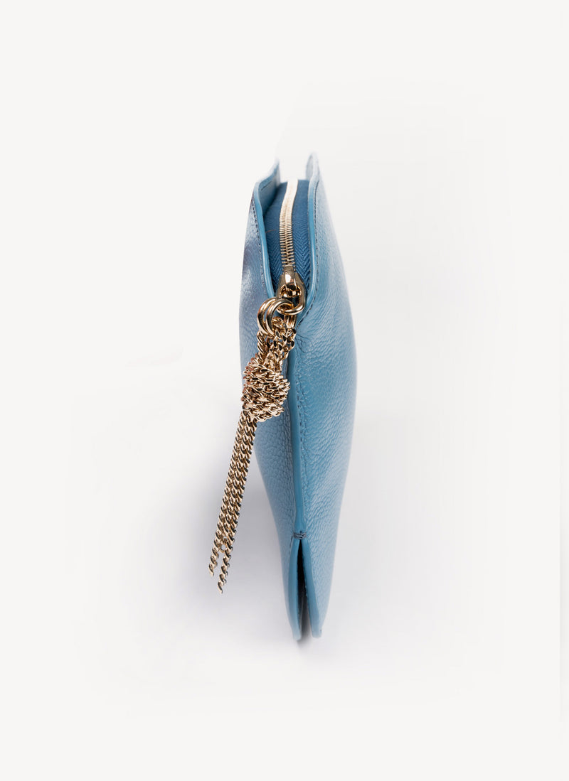 Nina Ricci - Elide Pouch - Calfskin - Blue - Women