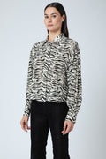 Berenice - Chemise Manche Longue Imprimé - Savana Print