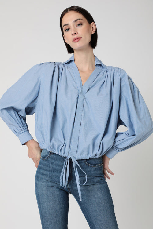 Chemise Stripes Lacet En Bas - Stipes