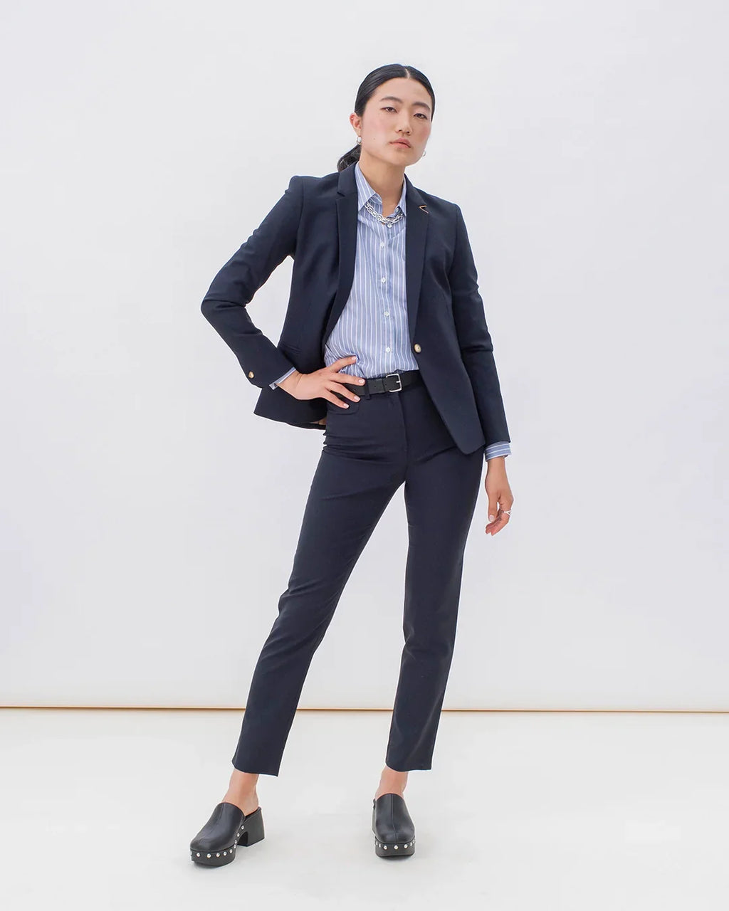 Newyork Trousers - Midnight Blue