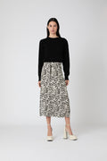 Berenice - Long Printed Skirt - Savana Print