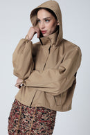 Veste Uni Courte - Beige